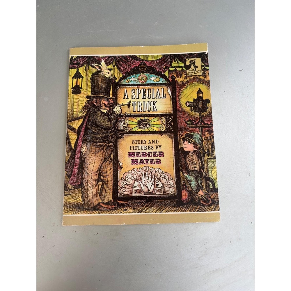 A Special Trick Mercer Mayer Vintage 1970 Softcover Pied Piper Book Magic Spells